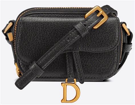 dior mini saddle shoulder strap pouch|Dior velvet pouch design.